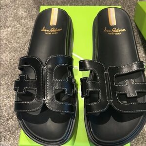 Sam Edelman Black Valeri Slide Sandals